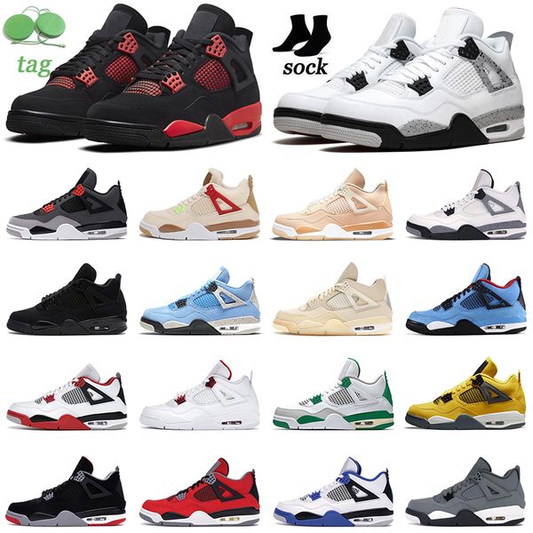 red thunder 4 4s mens basketball shoes black cat university blue infrared cactus jack neon men womens trainers sports sneakers
red thunder 4 4s mens basketball shoes black cat university blue infrared cactus jack neon men womens trainers sports sneakers