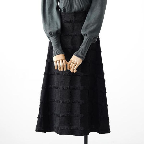 skirts plaid skirt women's autumn/winter 2021 display high waist stitching a-line mid-length large hk156, Black
skirts plaid skirt women's autumn/winter 2021 display high waist stitching a-line mid-length large hk156, Black