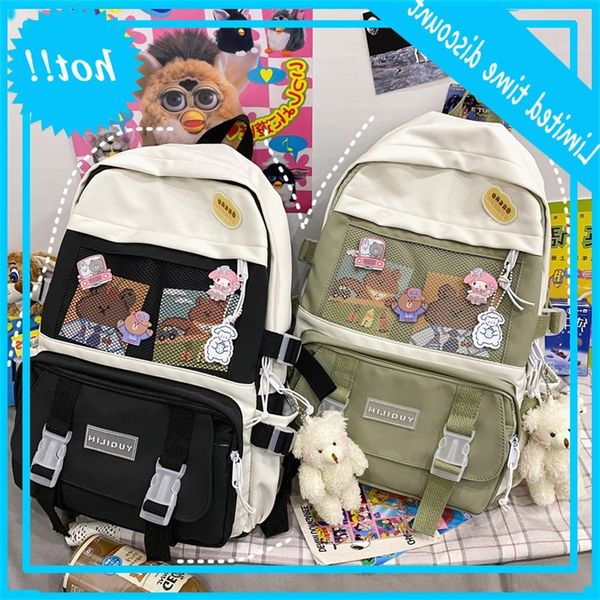 women 2020 new korean version ins lovely middle school students schoolbag leisure fashion nylon backpack
women 2020 new korean version ins lovely middle school students schoolbag leisure fashion nylon backpack
