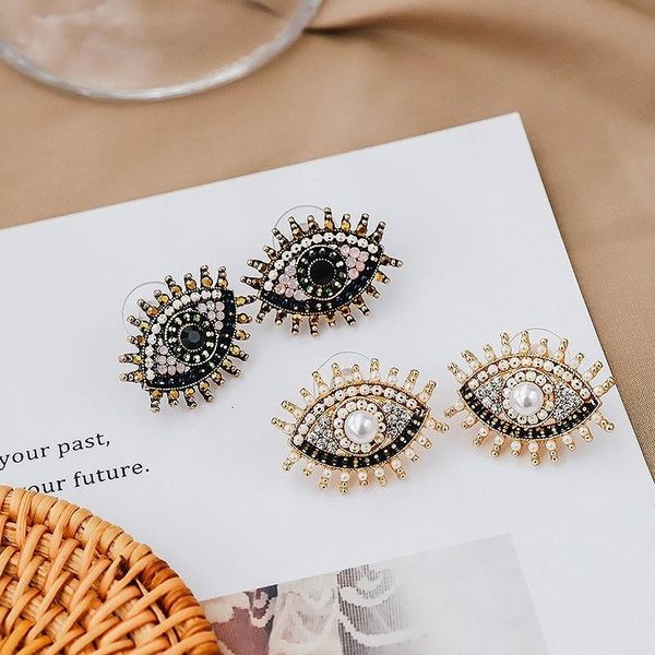 european and american temperament personality angel eye earrings needle retro 100 net red earrings devil female, Golden;silver
european and american temperament personality angel eye earrings needle retro 100 net red earrings devil female, Golden;silver