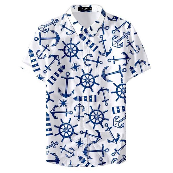 2019 new breathable fishing-boat pattern vintage men's shirts y0104, White;black
2019 new breathable fishing-boat pattern vintage men's shirts y0104, White;black