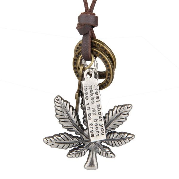 pendant necklaces niuyitid vintage necklace men metal chain leather adjustable retro jewelry boys collares hombre, Silver
pendant necklaces niuyitid vintage necklace men metal chain leather adjustable retro jewelry boys collares hombre, Silver