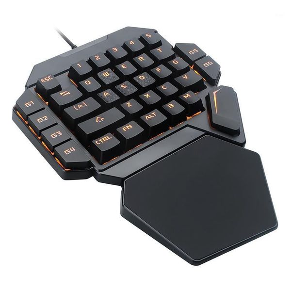 one handed keyboard,rgb one hand mechanical gaming keyboard, keyboard 35-key blue switch, usb wired rainbow portable1
one handed keyboard,rgb one hand mechanical gaming keyboard, keyboard 35-key blue switch, usb wired rainbow portable1