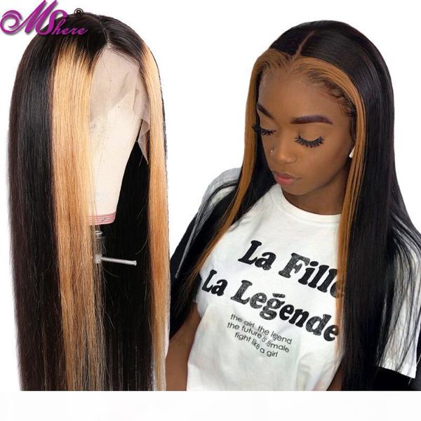 ombre highlight lace front human hair wigs for women mshere brazilian remy brown honey blond frontal straight lace front wigs, Black;brown
ombre highlight lace front human hair wigs for women mshere brazilian remy brown honey blond frontal straight lace front wigs, Black;brown