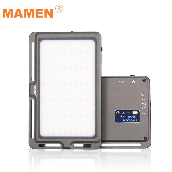 flash heads mamen led-120b led video fill light studio with oled display 120 leds for live selfie beauty pography lighting
flash heads mamen led-120b led video fill light studio with oled display 120 leds for live selfie beauty pography lighting