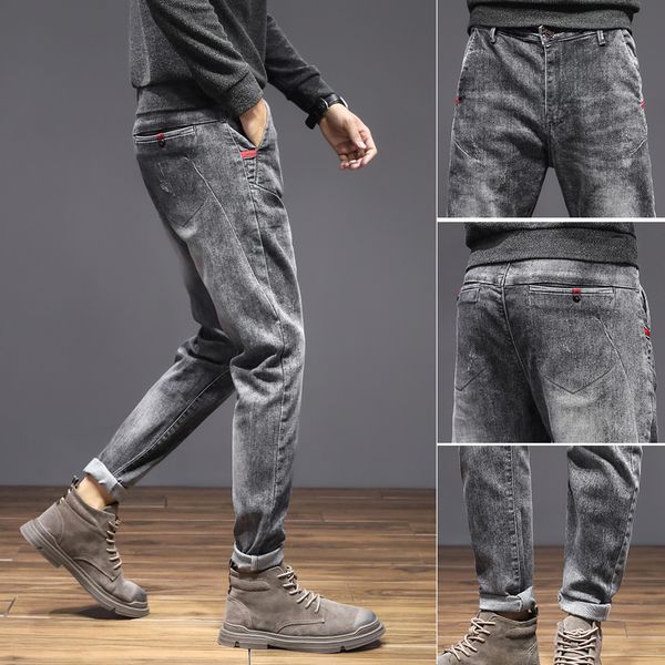 men's breathable fashion pants warm men solid jeans straight print mid waist button men's trousers q1216, Blue
men's breathable fashion pants warm men solid jeans straight print mid waist button men's trousers q1216, Blue