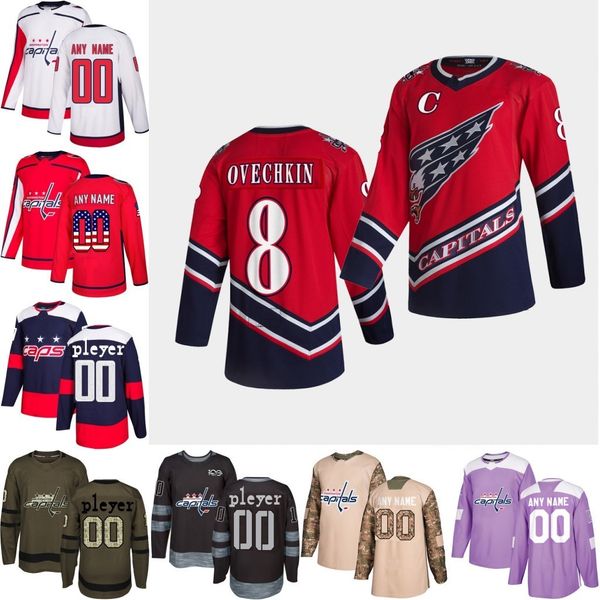 2021 reverse retro custom washington capitals wilson oshie holtby walker ovechkin hockey jersey stitched s-3xl, Black;red
2021 reverse retro custom washington capitals wilson oshie holtby walker ovechkin hockey jersey stitched s-3xl, Black;red