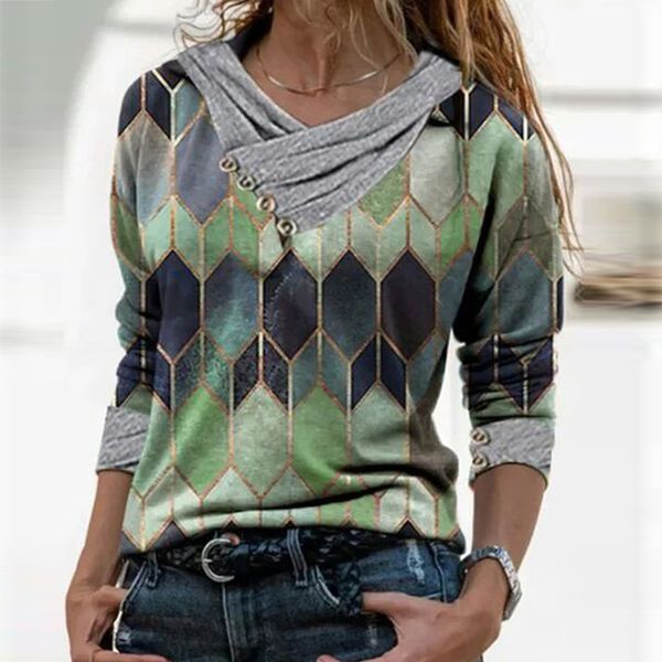 elegant geometric print women blouse shirts casual long sleeve v neck pullover 2021 spring ladies fashion blusas 3xl, White;black
elegant geometric print women blouse shirts casual long sleeve v neck pullover 2021 spring ladies fashion blusas 3xl, White;black