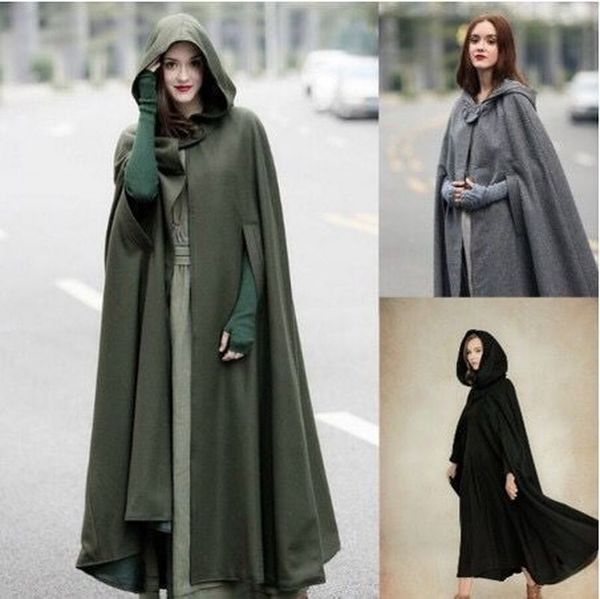 european and american explosive four-color hooded lace-up shawl and long cape women's three-quarter sleeves
european and american explosive four-color hooded lace-up shawl and long cape women's three-quarter sleeves