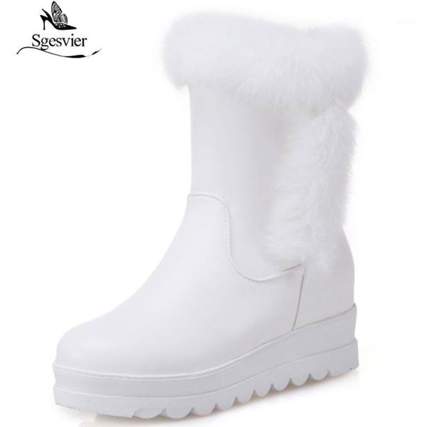sgesvier women ankle boots winter warm fur shoes woman thick bottom short boots fashion inside heels shoes size 33-44 b8131, Black
sgesvier women ankle boots winter warm fur shoes woman thick bottom short boots fashion inside heels shoes size 33-44 b8131, Black