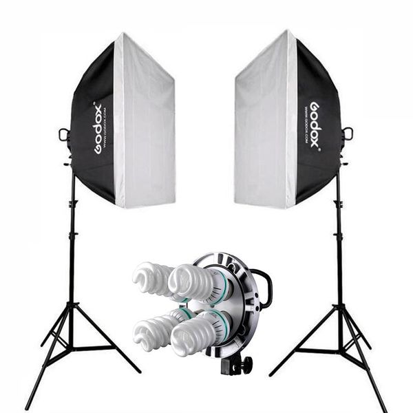 2x godox tl-4 light holder head + 8pcs 150w 5500k bulb + 60x90cm softbox 33" umbrella studio lighting kit
2x godox tl-4 light holder head + 8pcs 150w 5500k bulb + 60x90cm softbox 33" umbrella studio lighting kit