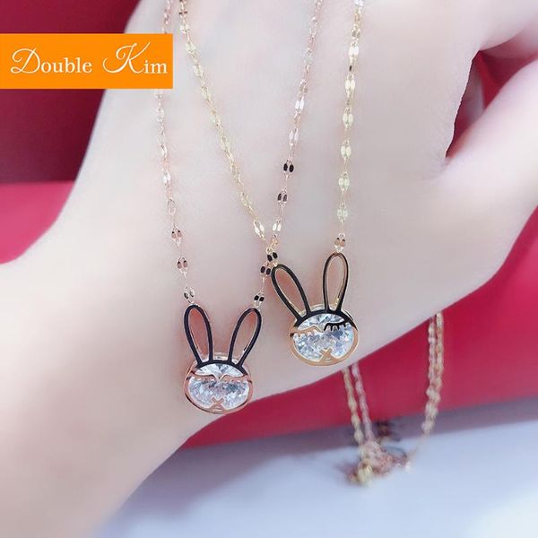 The Zircon Pendant Necklace Titanium Stainless Steel Rose Gold Chain Necklace Inlaid Zircon Fashion Trendy Women Jewelry, Silver
The Zircon Pendant Necklace Titanium Stainless Steel Rose Gold Chain Necklace Inlaid Zircon Fashion Trendy Women Jewelry, Silver