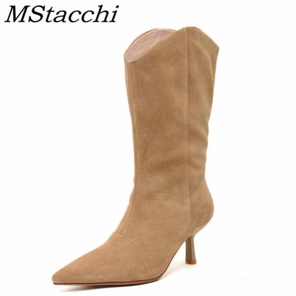 mstacchi thin heels genuine leather pointed women high heel boots 2020 new solid color classics madam shoes femmes bottes, Black
mstacchi thin heels genuine leather pointed women high heel boots 2020 new solid color classics madam shoes femmes bottes, Black