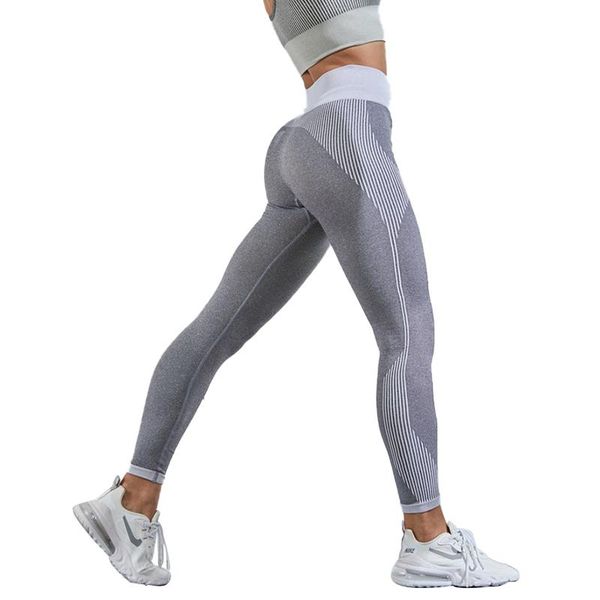 normov fitness leggings women buddle buseamless leggings workout knitted high waist pants moisture wicking, Black 
normov fitness leggings women buddle buseamless leggings workout knitted high waist pants moisture wicking, Black