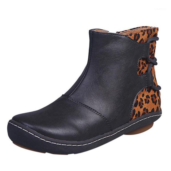 boots ladies winter retro women leather flat lace-up serpentine print short booties round toe shoes botines mujer 2021 a401, Black
boots ladies winter retro women leather flat lace-up serpentine print short booties round toe shoes botines mujer 2021 a401, Black