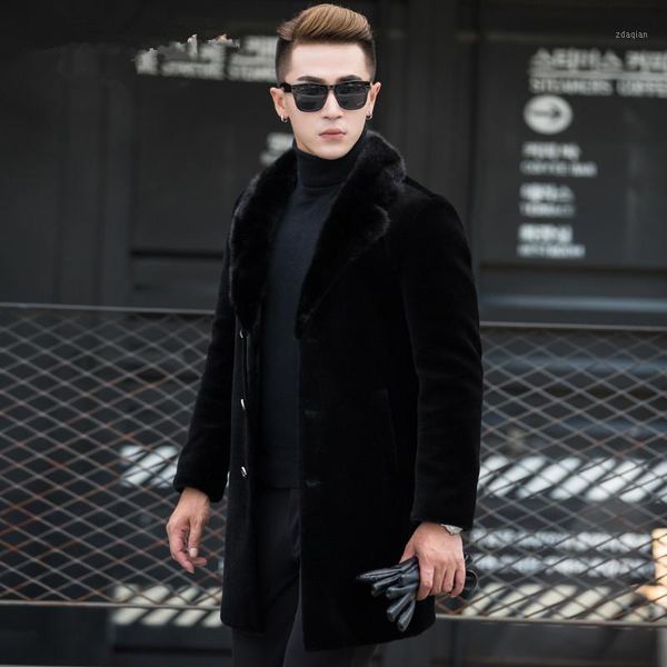 men's leather & faux real sheep shearling coat winter jacket men collar wool coats windbreaker warm jackets manteau mg-00-7072 my18731, Black
men's leather & faux real sheep shearling coat winter jacket men collar wool coats windbreaker warm jackets manteau mg-00-7072 my18731, Black