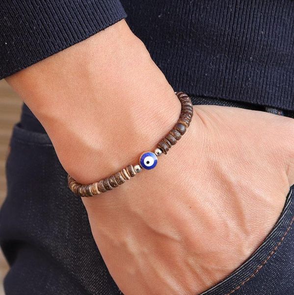 charm bracelets antique ethnic evil eye bracelet handmade obsidian wooden beads turkey braclet for men women wristband jewelry homme, Golden;silver
charm bracelets antique ethnic evil eye bracelet handmade obsidian wooden beads turkey braclet for men women wristband jewelry homme, Golden;silver