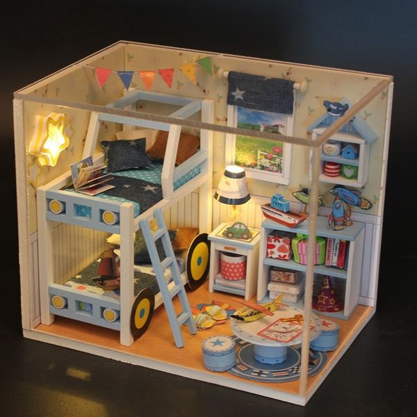 doub k kawaii furniture toy miniature bedroom wood diy dolls house pretend play toys for girls kids dollhouse creative gifts y200428
doub k kawaii furniture toy miniature bedroom wood diy dolls house pretend play toys for girls kids dollhouse creative gifts y200428