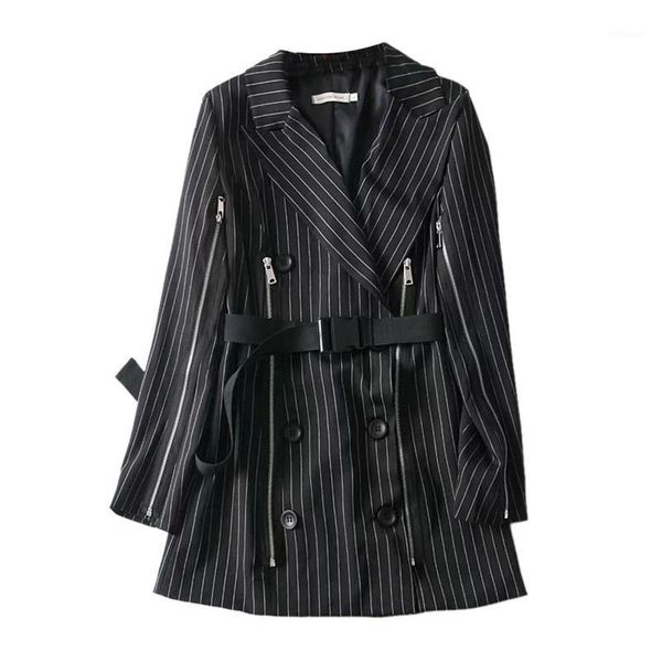 women pinstripe blazer striped jacket stripe coat womens striped lady long sleeve women black blazer office wear new 2020 ii50xz1, White;black
women pinstripe blazer striped jacket stripe coat womens striped lady long sleeve women black blazer office wear new 2020 ii50xz1, White;black