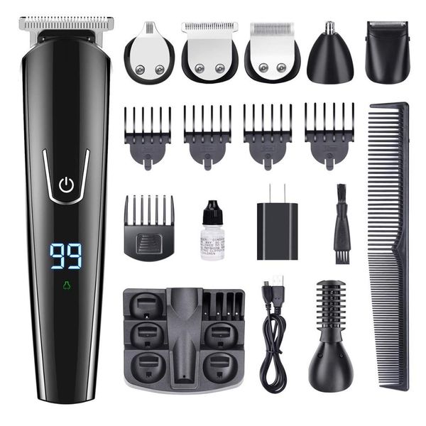 clipper multifunctional hair clipper rechargeable wireless electric clipper men's shaver nose hair trimmer 11 function
clipper multifunctional hair clipper rechargeable wireless electric clipper men's shaver nose hair trimmer 11 function