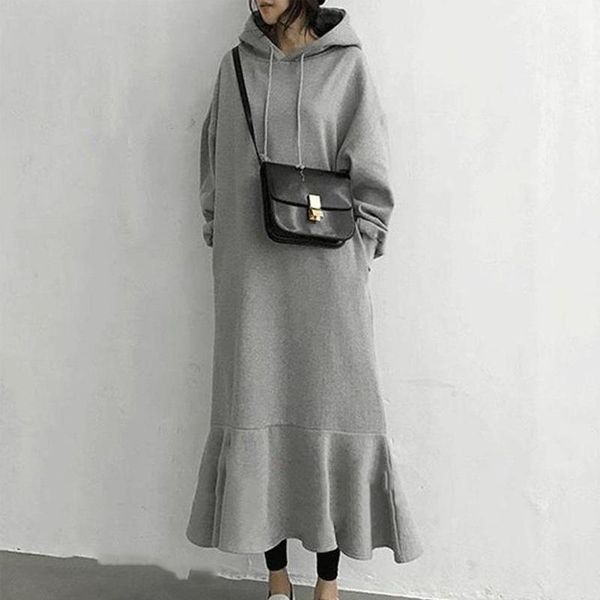 простая мода платье с капюшоном женщины корейский vestido flece теплые толстовки с длинным рукавом chic rack outsure свободные платья midi, Black;gray
простая мода платье с капюшоном женщины корейский vestido flece теплые толстовки с длинным рукавом chic rack outsure свободные платья midi, Black;gray