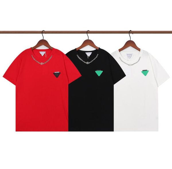 2022 summer new men's t-shirts women's t-shirts short sleeves casual designers pure cotton brand t-shirt triangle mark, White;black
2022 summer new men's t-shirts women's t-shirts short sleeves casual designers pure cotton brand t-shirt triangle mark, White;black