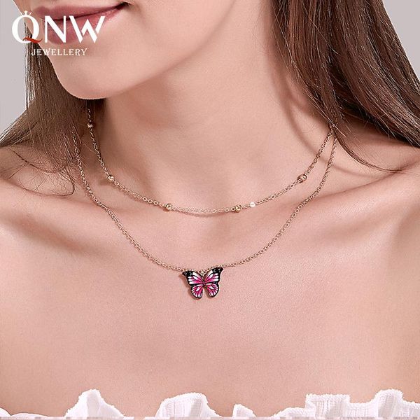 chokers fashion cross border classic double layer butterfly dreamy color trend women accessories necklace, Golden;silver
chokers fashion cross border classic double layer butterfly dreamy color trend women accessories necklace, Golden;silver