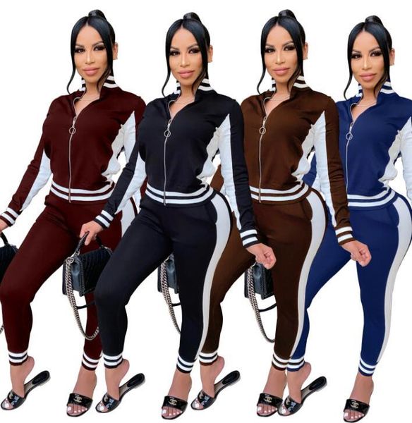 streetwear patchwork sweatsuit women's track jacket jogger pants active tracksuit two piece fitness outfit set, Gray
streetwear patchwork sweatsuit women's track jacket jogger pants active tracksuit two piece fitness outfit set, Gray