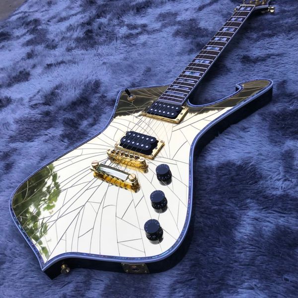grand custom gold crack mirror paul ps10ltd guitar ice man white binding electric guitar
grand custom gold crack mirror paul ps10ltd guitar ice man white binding electric guitar