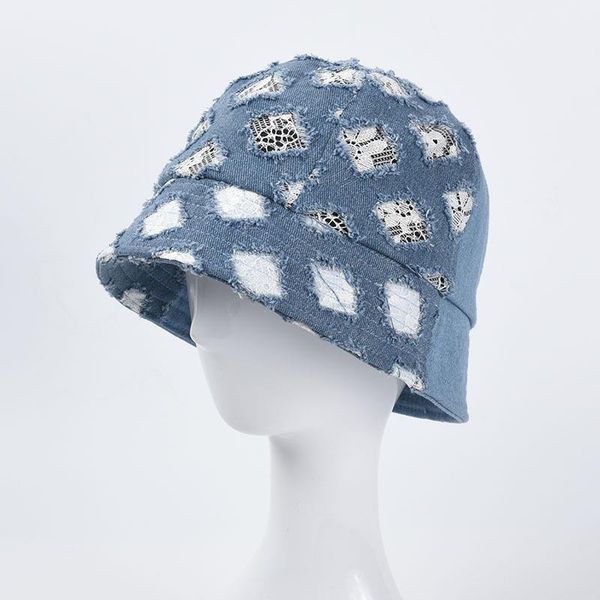 Men Women Denim Bucket Hat Male Style Panama Bucket Hat Casual Cowboy Fishing Cap Fashion Hole Cool Jeans Panama Sun Hats, Blue;gray
Men Women Denim Bucket Hat Male Style Panama Bucket Hat Casual Cowboy Fishing Cap Fashion Hole Cool Jeans Panama Sun Hats, Blue;gray