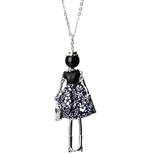 pendant necklaces fashion women cloth doll girl long chain sweater necklace jewelry gift x4, Silver
pendant necklaces fashion women cloth doll girl long chain sweater necklace jewelry gift x4, Silver