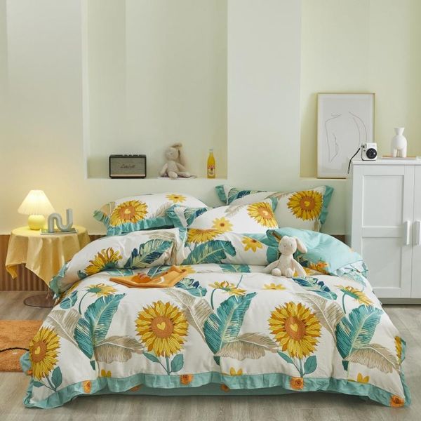 home textile princess ruffles duvet cover set twin bedding sets 100%cotton bed linen pillowcase american plant bedclothes
home textile princess ruffles duvet cover set twin bedding sets 100%cotton bed linen pillowcase american plant bedclothes