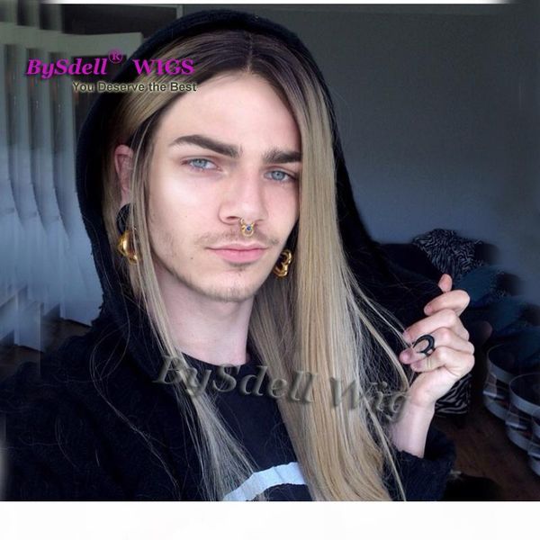 premium natural white women hairstyle wig synthetic dark root ombre dark blonde color hair lace front wigs drag queen wig front lace, Black
premium natural white women hairstyle wig synthetic dark root ombre dark blonde color hair lace front wigs drag queen wig front lace, Black