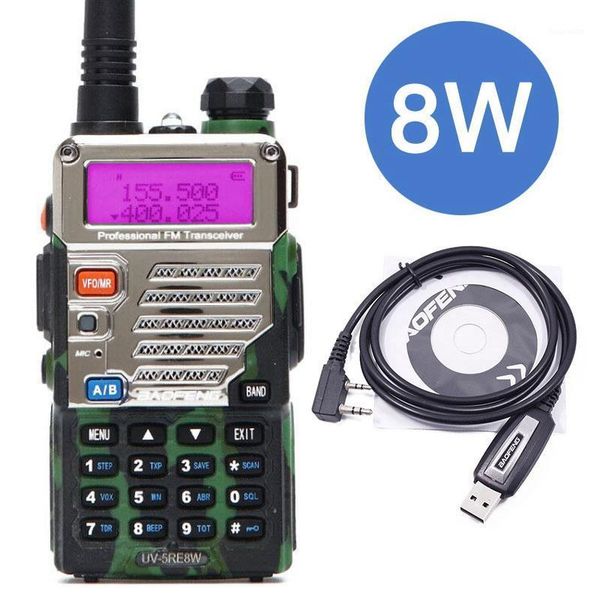 baofeng uv-5re 8watts 8w walkie talkie powerful dual band uv5re two way radio handheld 10km long range portable radio+cable1
baofeng uv-5re 8watts 8w walkie talkie powerful dual band uv5re two way radio handheld 10km long range portable radio+cable1