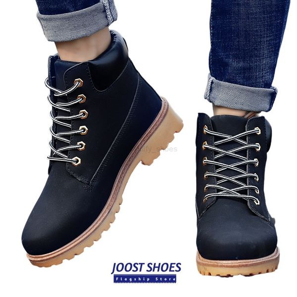 outdoor hiking sneakers martin boots motorcycle retro style mens shoes, Black
outdoor hiking sneakers martin boots motorcycle retro style mens shoes, Black