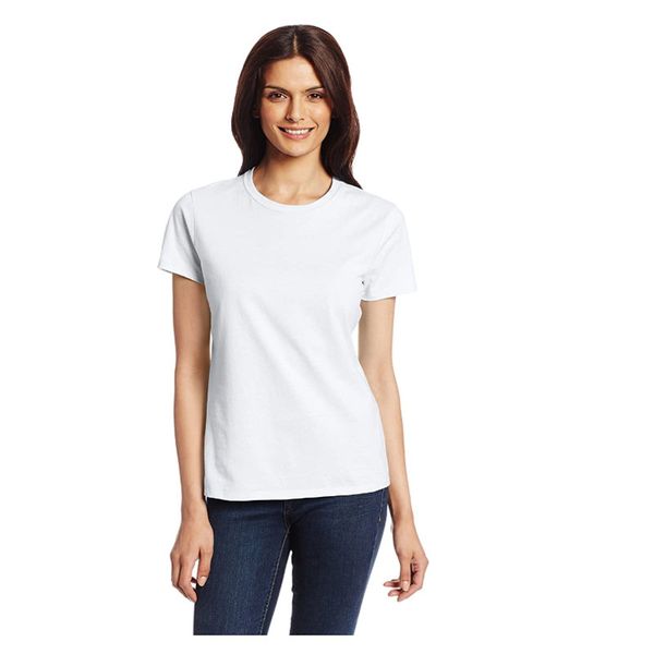wholesale custom women's t-shirts short sleeve casual and comfortable solid color loose summer round neck t-shirt, White
wholesale custom women's t-shirts short sleeve casual and comfortable solid color loose summer round neck t-shirt, White