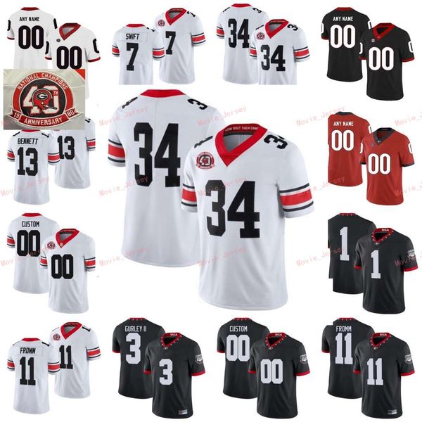 stitched custom 20 jr reed 27 nick chubb 3 todd gurley ii 3 zamir white 2021 georgia bulldogs college men women kids jersey, Black
stitched custom 20 jr reed 27 nick chubb 3 todd gurley ii 3 zamir white 2021 georgia bulldogs college men women kids jersey, Black