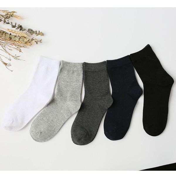 men's socks 5 pairs/10 pairs set autumn and winter pure color cotton thick warm sports, Black
men's socks 5 pairs/10 pairs set autumn and winter pure color cotton thick warm sports, Black