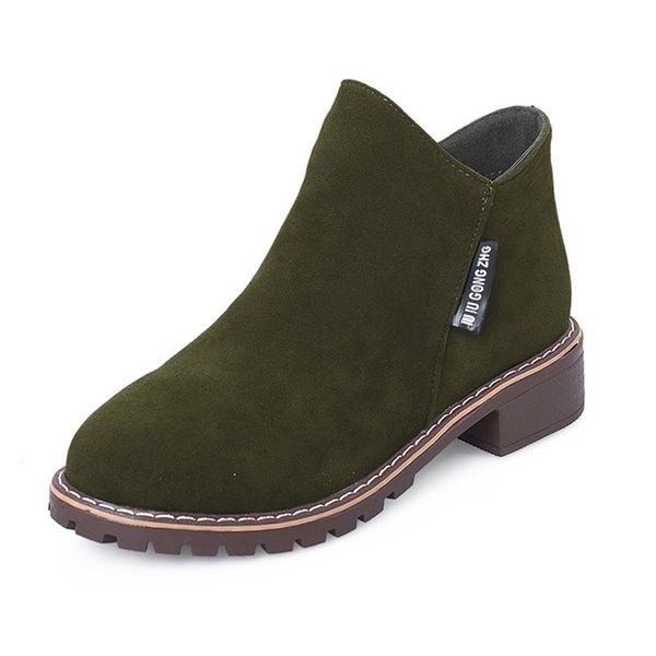 women boots spring autumn for girls ankle suede leather zip casual ladies shoes female, Black
women boots spring autumn for girls ankle suede leather zip casual ladies shoes female, Black