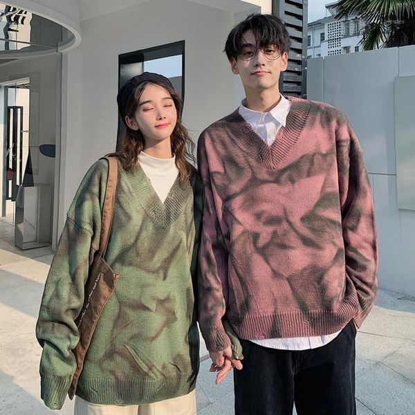 winter sweater men warm fashion tie dyed printing casual v-neck sweater pullover man streetwear loose long-sleeved hole1, White;black
winter sweater men warm fashion tie dyed printing casual v-neck sweater pullover man streetwear loose long-sleeved hole1, White;black