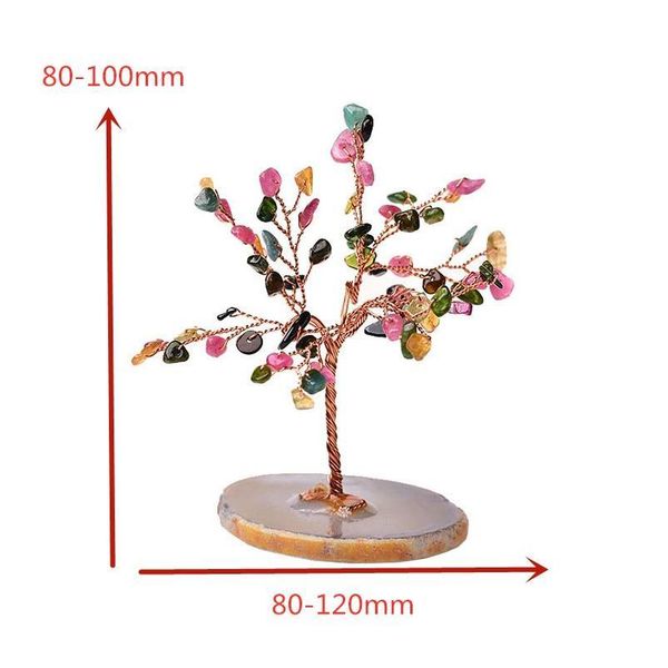 natural crystal tree amethyst rose quartz aquamarine lucky tree decoration agate slices stone mineral ornaments offi jllklv, Black
natural crystal tree amethyst rose quartz aquamarine lucky tree decoration agate slices stone mineral ornaments offi jllklv, Black
