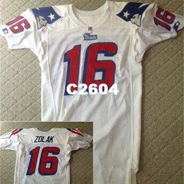 2604 scott zolak #16 team issued 1990 white college jersey size s-xxxl or custom any name or number jersey, Black
2604 scott zolak #16 team issued 1990 white college jersey size s-xxxl or custom any name or number jersey, Black