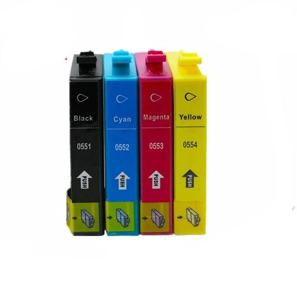 ink cartridges t0551 e-551 t0554 e-554 cartridge for stylus po rx420 rx425 rx520 r240 r245 inkjer printer
ink cartridges t0551 e-551 t0554 e-554 cartridge for stylus po rx420 rx425 rx520 r240 r245 inkjer printer