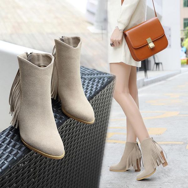 women's rubber boots winter footwear round toe pointe shoes low heels booties booties ladies rain 2020 high heel pointy, Black
women's rubber boots winter footwear round toe pointe shoes low heels booties booties ladies rain 2020 high heel pointy, Black