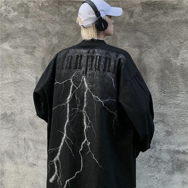 2021 spring autumn harajuku dark printing shirt long sleeve high street tide all-match fashion jacket for man and woman mzbd, White;black
2021 spring autumn harajuku dark printing shirt long sleeve high street tide all-match fashion jacket for man and woman mzbd, White;black