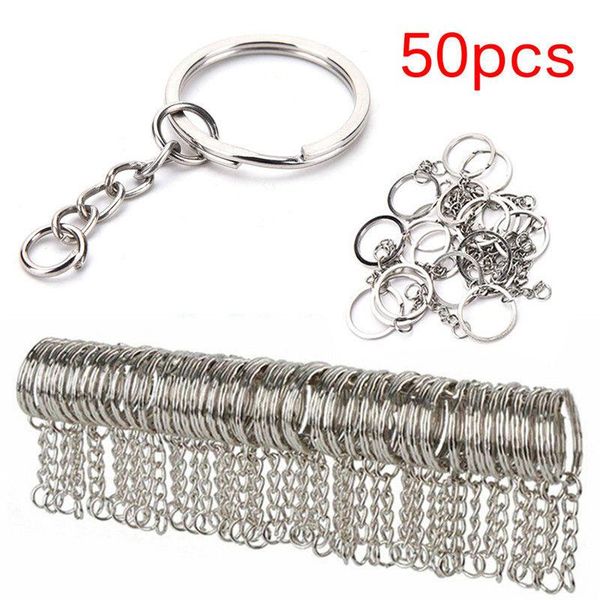 keychains 50pcs 25mm polished silver color keyring keychain split ring with short chain key rings women men diy chains accessories
keychains 50pcs 25mm polished silver color keyring keychain split ring with short chain key rings women men diy chains accessories