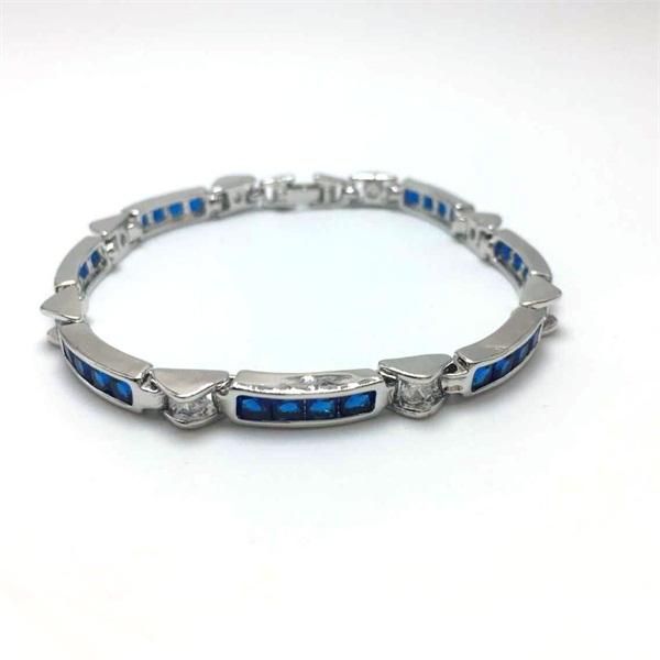 мода pulseiras femininas montana blue stone zircon braclets для женщин изысканные украшения 14kt белый золотой браслет, Black
мода pulseiras femininas montana blue stone zircon braclets для женщин изысканные украшения 14kt белый золотой браслет, Black