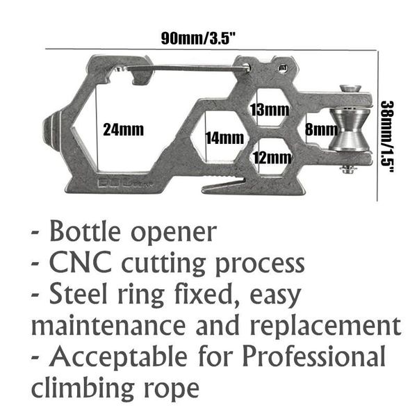 mountain climb carabiner paracord многофункциональный лагерь висящая пряжка выживает мульти инструмент из нержавеющей стали парабин из нержа
mountain climb carabiner paracord многофункциональный лагерь висящая пряжка выживает мульти инструмент из нержавеющей стали парабин из нержа