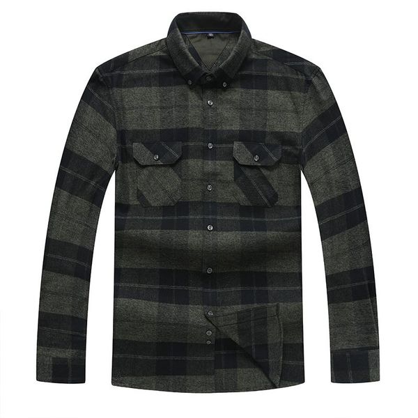 men's casual shirts plus size 8xl 7xl 6xl plaid flannel shirt chest pocket smart classic contrast standard-fit long sleeve dress, White;black
men's casual shirts plus size 8xl 7xl 6xl plaid flannel shirt chest pocket smart classic contrast standard-fit long sleeve dress, White;black