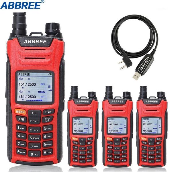 4pcs abbree ar-f6 walkie talkie multi-band multi-functional vhf uhf dtmf 999ch vox dtmf sos scanning satch ham cb radio1
4pcs abbree ar-f6 walkie talkie multi-band multi-functional vhf uhf dtmf 999ch vox dtmf sos scanning satch ham cb radio1